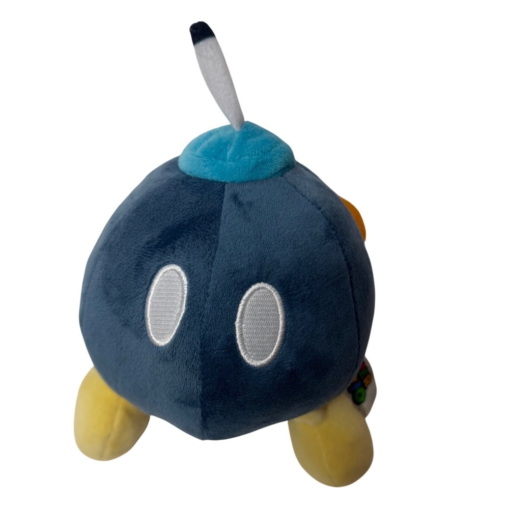 Super Mario Bob-omb Plush Blue Wind Up Key Nintendo Good Stuff 18224 Toy